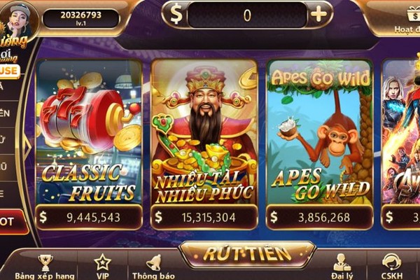 Kho trò chơi Slot và Bắn Cá đầy màu sắc tại VIPwin