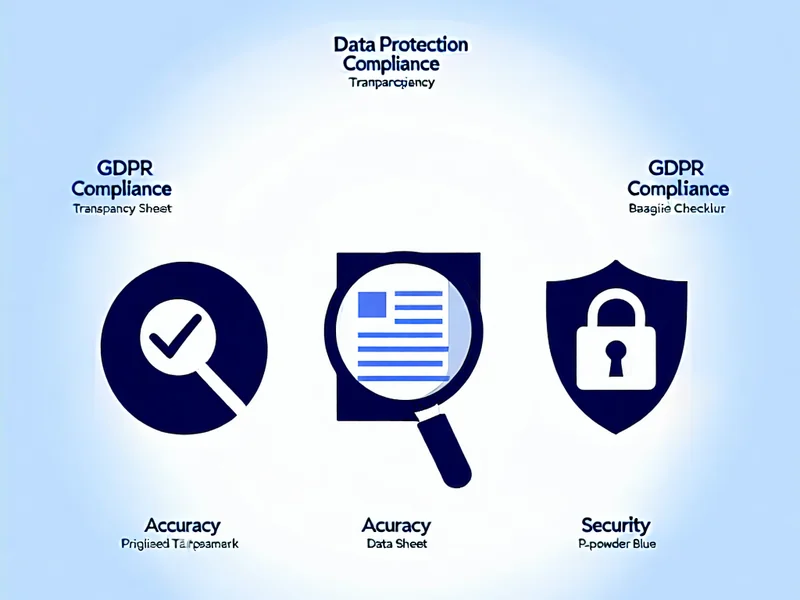 Minh họa các nguyên tắc GDPR mà vipwinbest.com tuân thủ