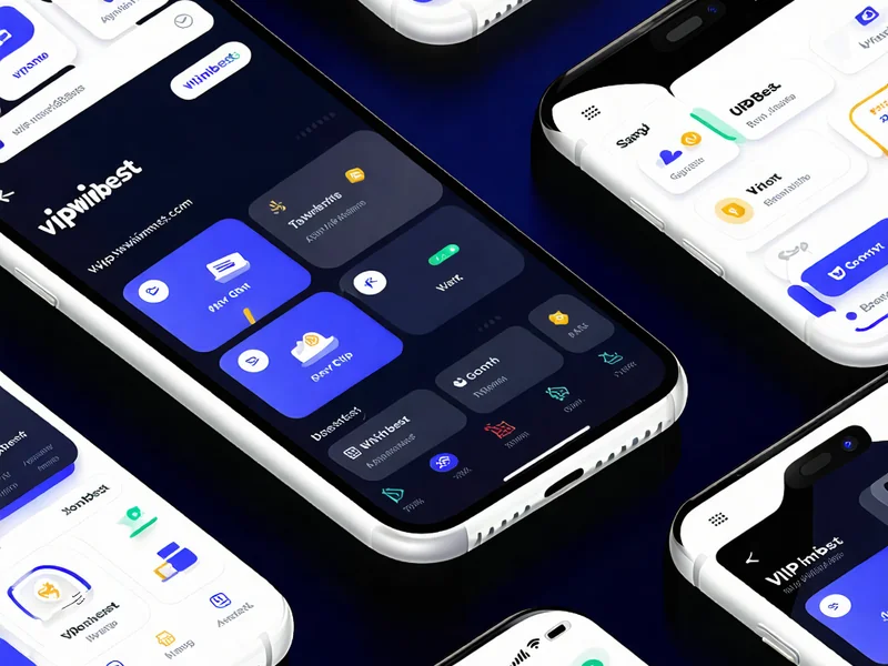 Giao diện ứng dụng vipwinbest.com với các tính năng cá cược