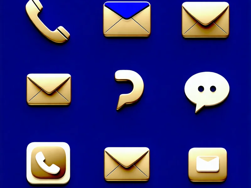 Biểu tượng đa kênh hỗ trợ: điện thoại, email, chat trực tuyến, thể hiện sự tiện lợi của vipwinbest.com.