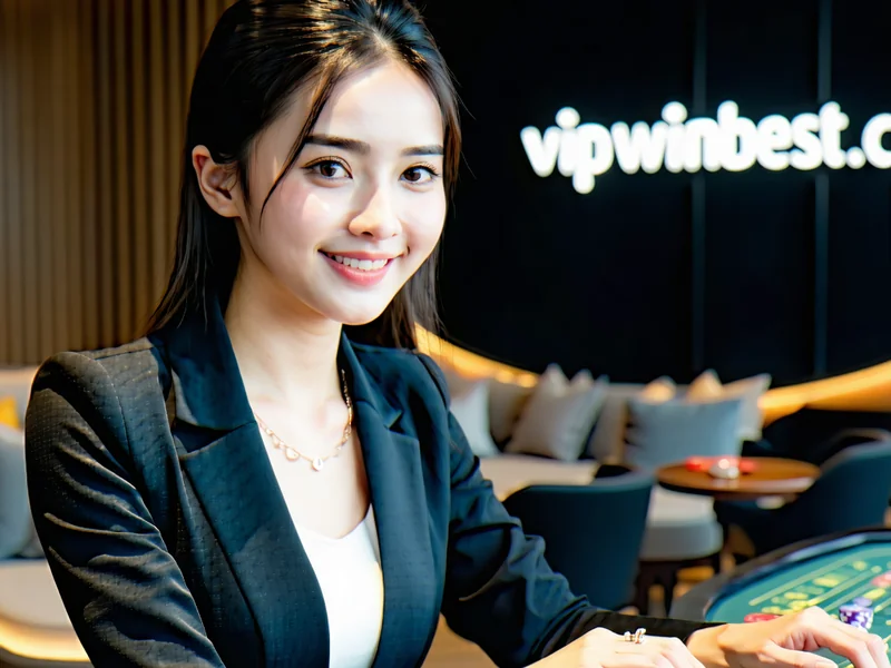 Hình ảnh một nhân viên hỗ trợ khách hàng đang tương tác với người chơi VIP, thể hiện dịch vụ cá nhân hóa và chuyên nghiệp của vipwinbest.com.