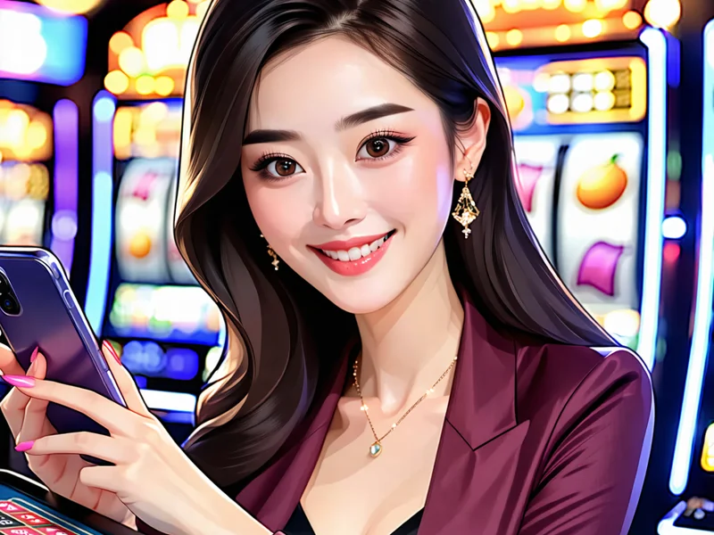 Chị Lan vui vẻ chơi casino trực tuyến trên vipwinbest.com