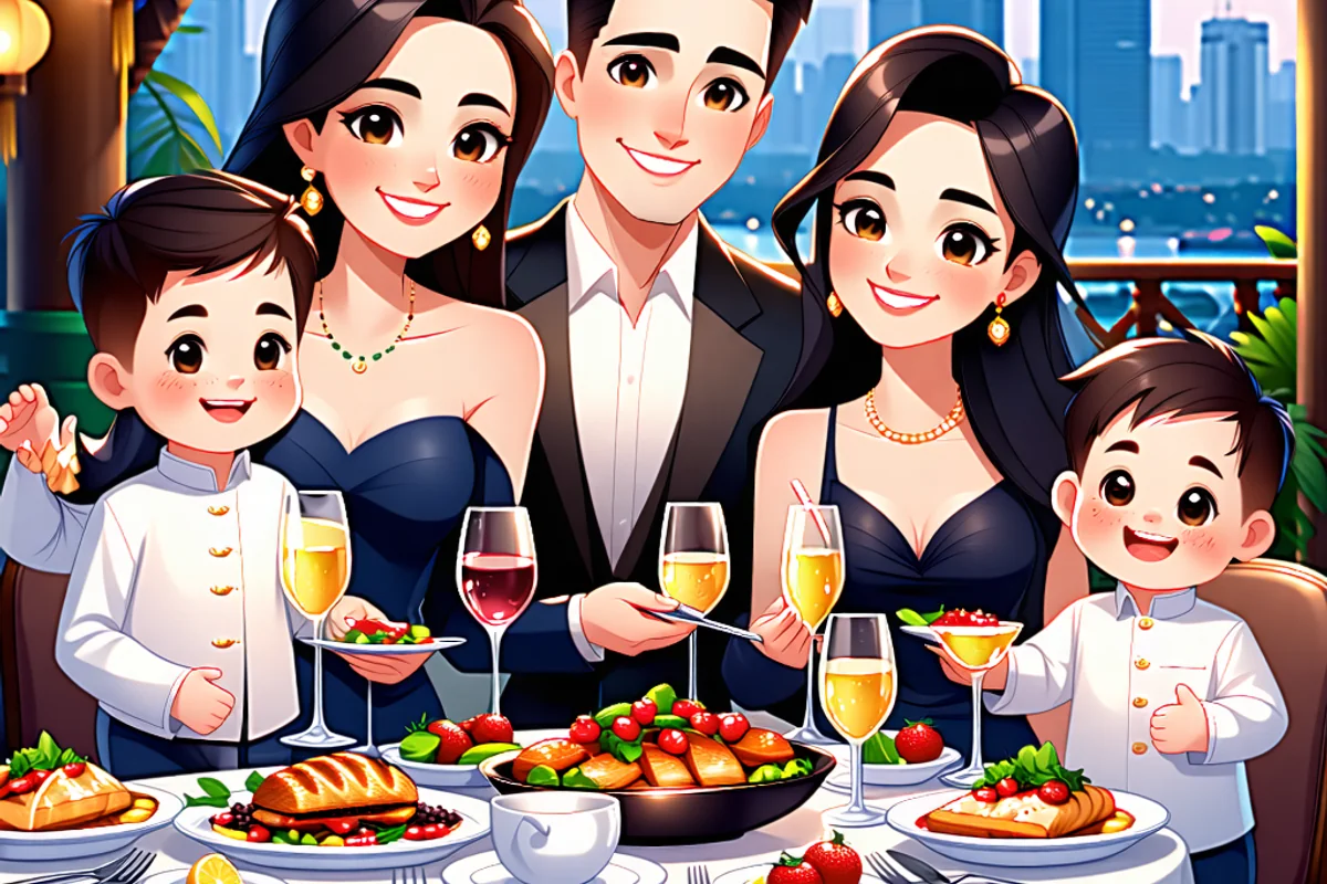 Anh Minh và gia đình tận hưởng cuộc sống mới nhờ vipwinbest.com