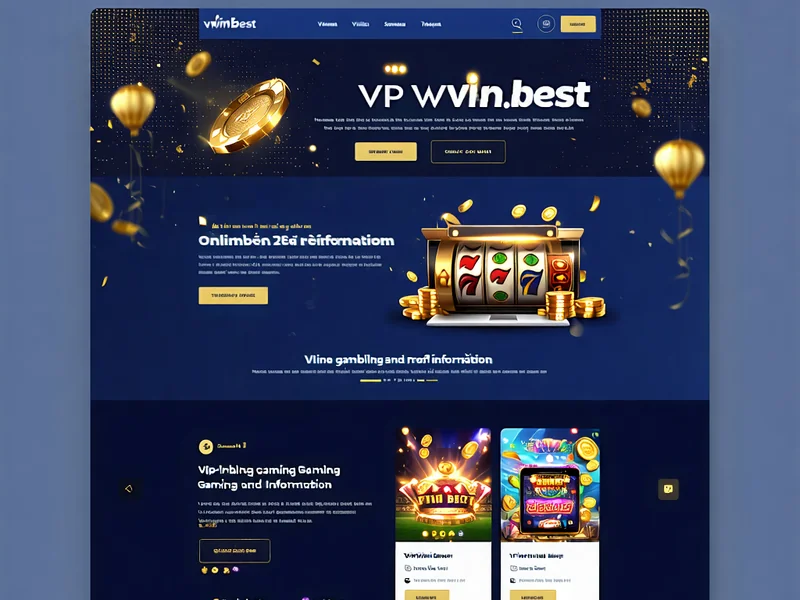 Giao diện người dùng sạch sẽ và trực quan của vipwinbest.com