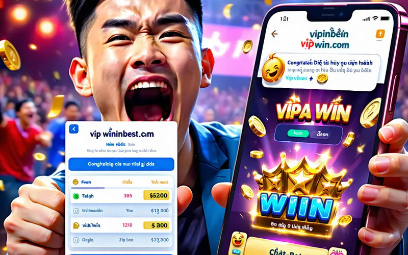 Người chơi vipwinbest.com ăn mừng chiến thắng cùng nhau